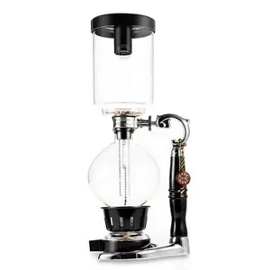 Yama Siphon 5 Cup Glass Tabletop Coffee Maker