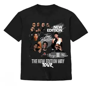 New Edition 2026 Tour T-Shirt, The New Edition Way Tour Shirt, New Edition Boyz II Men Toni Braxton Concert Tee, Classic R&B Music Fan Shirt