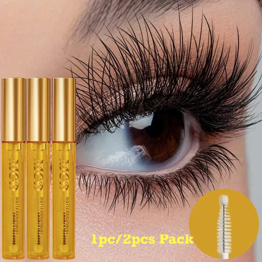 Natural Eyelash and Eyebrow Enhancer Serum, 1/3 Counts with Natural Ingredients Eyelash Growth Serums for Healthier Thicker Lashes and Brows, Volumizing Eyebrow Serum for a Glam Look, Lash Enhancing Serum, Longer Thicker Lashes