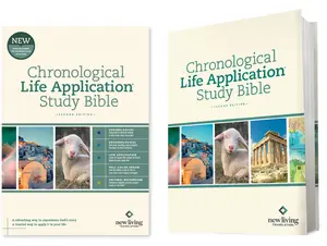 NLT Chronological Life Application Study Bible, Second Edition (Hardcover) -- New Living Translation - Bible