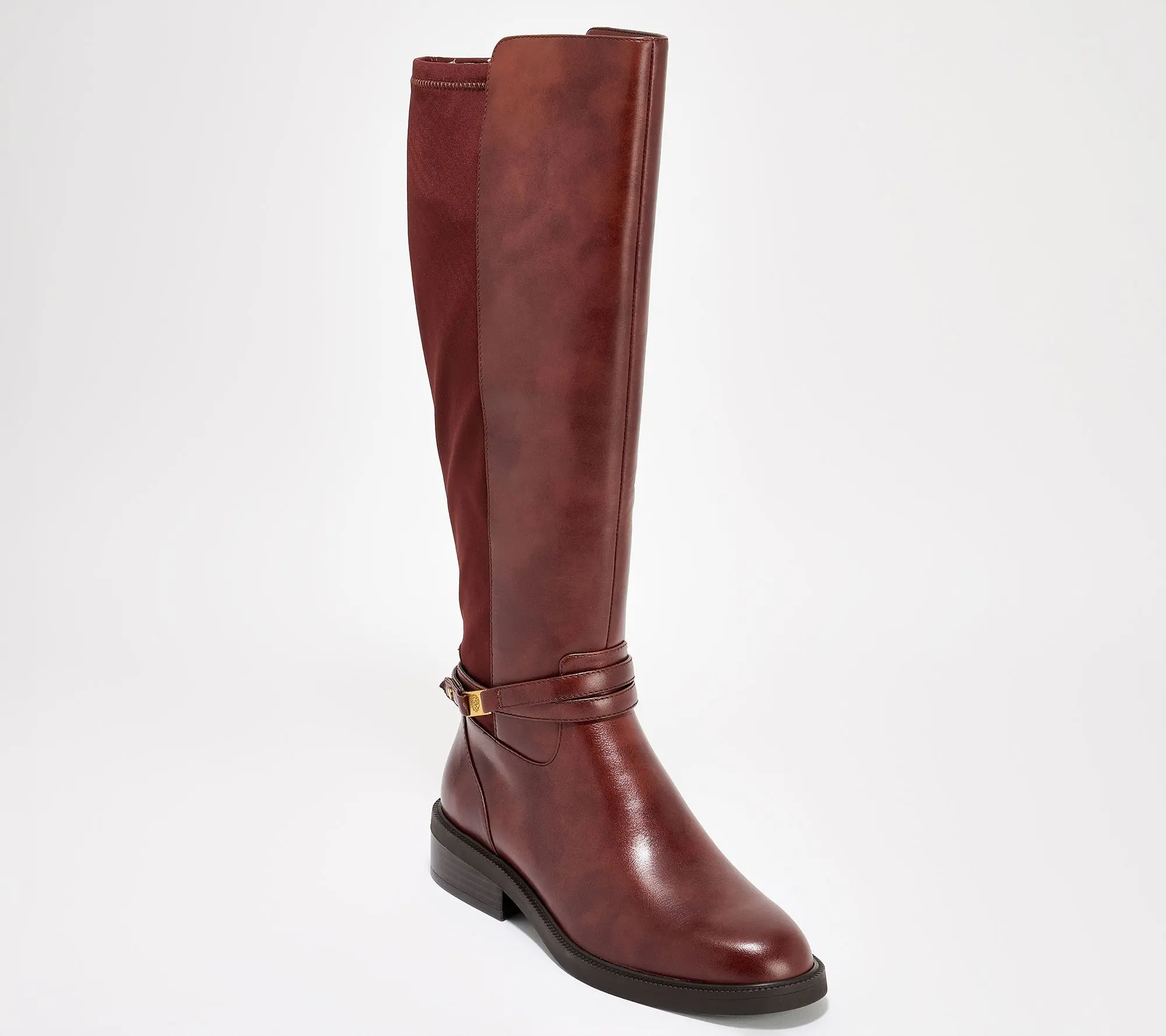 Vince Camuto Wide Calf Leather or Suede Tall Boot - Amabel