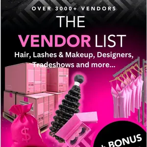 Vendors List - Over 3000+ Vendors in Hair, Lashes & Makeup, Designers, Tradeshows & More