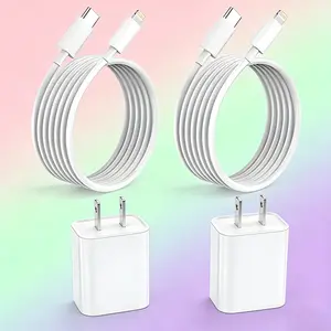 Fast Charger Kit | 2-Pack 10-Foot Extra-Long  TypeC-PD to Lightning Cables, Compatible with 14 Pro Max/14 Plus/13 Mini/13/12/11/X/XR/SE
