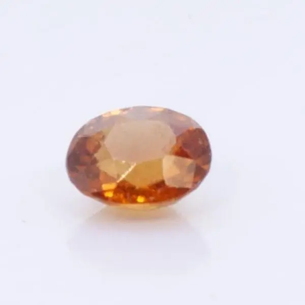 1.5ct Orange Citrine VVS1 Oval Shape (7.4x6.2x4.1 mm) Unheated gemstone from Sri Lanka