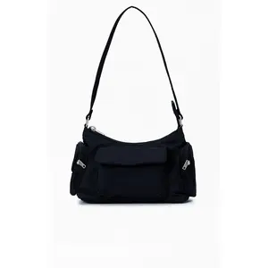 John Galt Women's Black Shoulder Bag