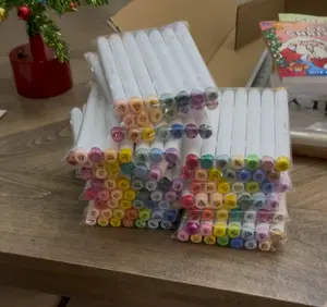 Rainbow Bundle 7 –Ohuhu Honolulu Brush/Fine/Chisel  Tip Marker –  7 Color Sold by The Marker Monster