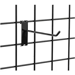 Only Hangers Gridwall Hooks 10" Length Gridwall Peg Hooks (Pack of 25 (10 Inch)