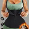 Women's Zipper Waist Trainer Vest, Adjustable Girdle for Abdominal and Waist Shaping, Sporty Shapewear for Fitness, Yoga and Running, Gift for Friends