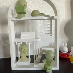 Smiski house Shelf organizer display for trinkets, Sonny angels calico critters