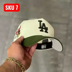 New Era Los Angeles Dodgers 9FORTY Trendy Hat – Embroidered LA Logo Snapback Baseball Cap, Adjustable Streetwear Cap for Men and Women, Classic Hip Hop Style