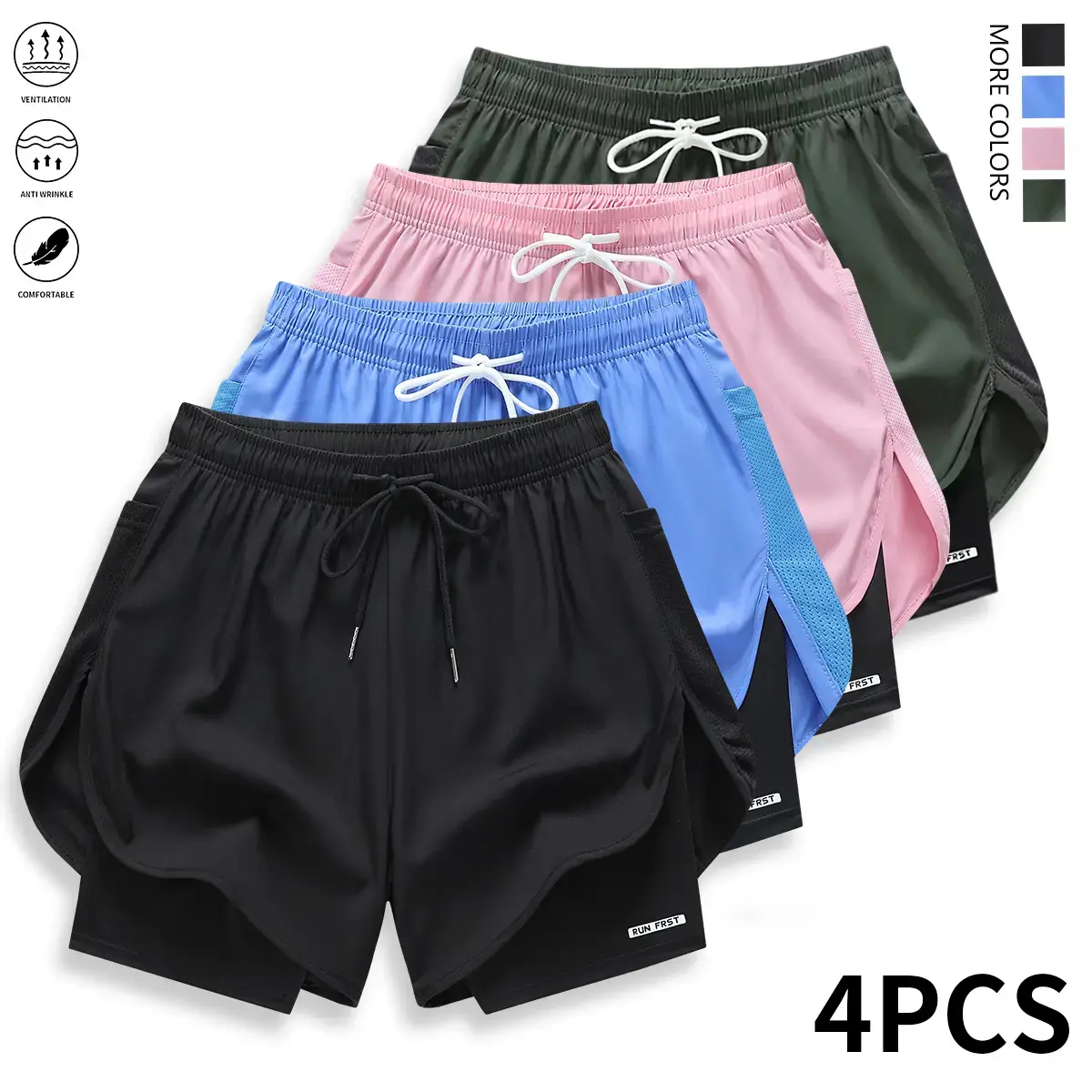 Black + Gray + Red + Dark Blue