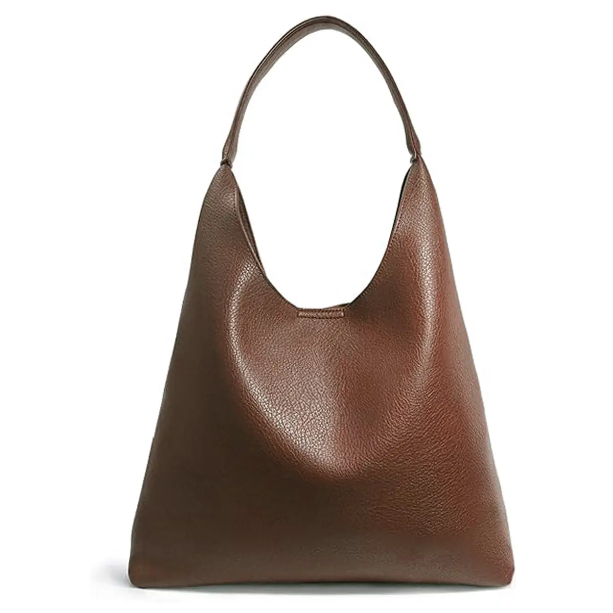 Women's Soft Vegan PU Leather Hobo Purses - Large Capacity Slouchy Handbag Shoulder Purse for Everyday Use, Casual Crossbody, Everyday Purse
