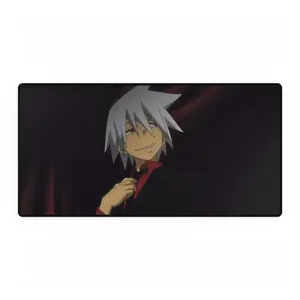 Anime Soul Eater Desk Mat, Custom Gaming Mouse Pad, Japanese Manga Large Keyboard Mat, Gift for Anime Fans, Office Desk Accessories