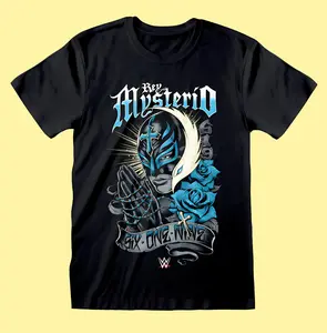 WWE Rey Mysterio Six One Nine T-Shirt S-5XL Cotton Unisex Direct-To-Garment Print Menswear Top Oversized Dress