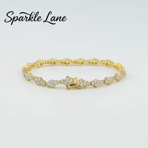 Dazzling Couple Bracelets in Gold & SilverDainty Layering Jewelry