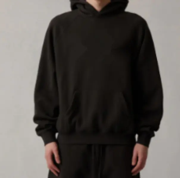 1977Black/Light Oatmeal"hoodie sweatshirt
