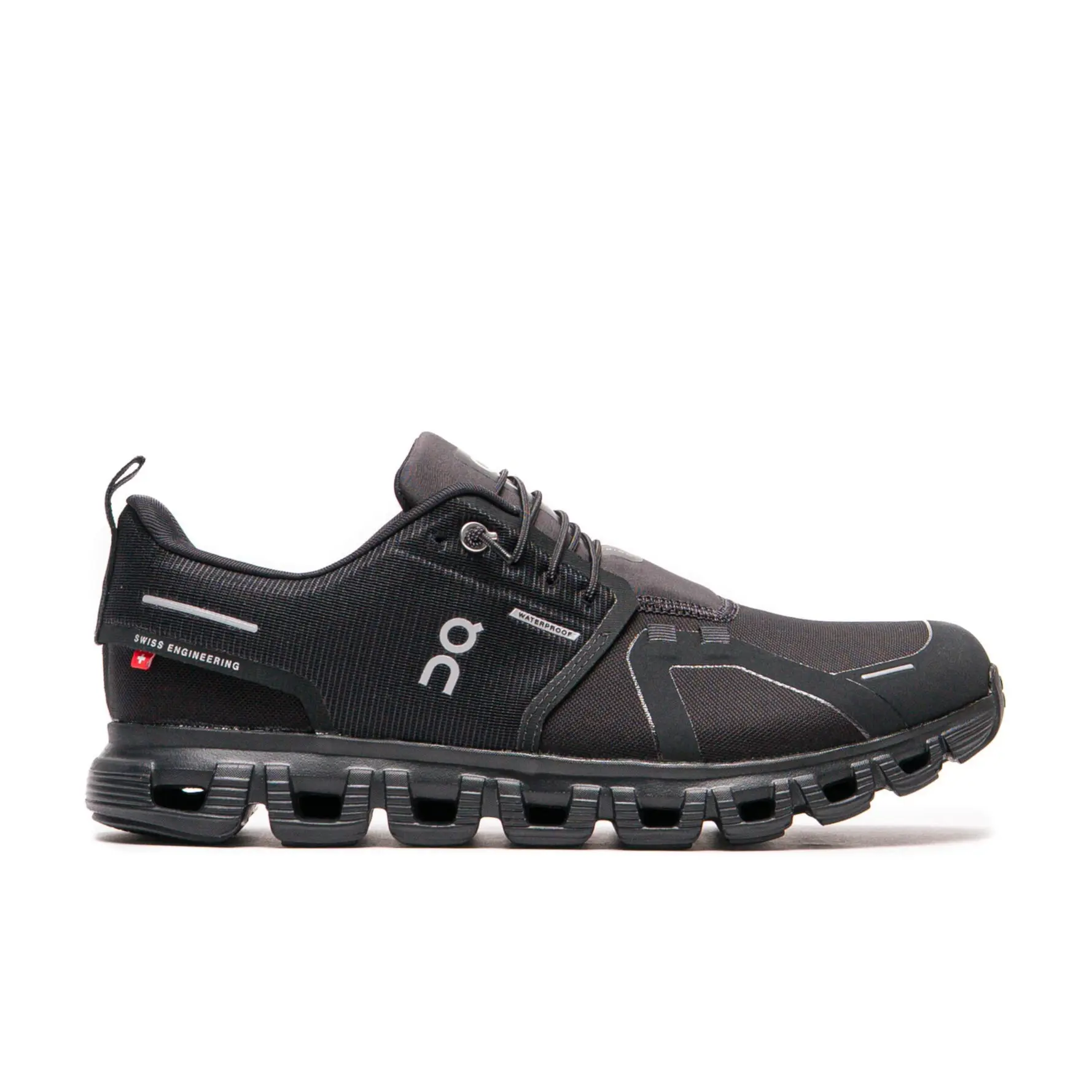 On Running Cloud 6 Waterproof All Black 3MF10061043 Men's Fashion Sneaker New