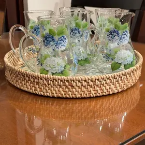 Temp-tations Set of 3 Glass Mini Pitchers