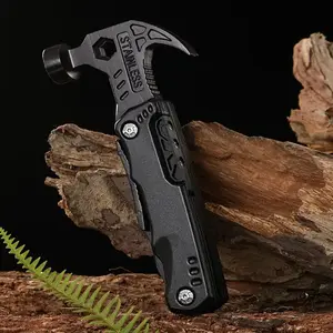 Volixor Outdoor Multi-functional Claw Hammer Vehicle Safety Folding Hammer Broken Window Escape Hammer Woodworking Hammer Camping ToolRAIMENTRY