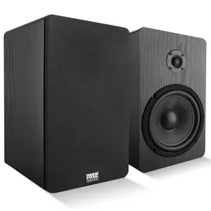 Home Theater Speakers - Crisp Sound, Silk Tweeter, Wood Finish Home Theater Speakers - Crisp Sound, Silk Tweeter, Wood Finish