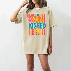 Summer TShirt, Retro Summer Vibes TShirt, Beach Vacation Graphic Tee, Trendy Summer Sunshine T-Shirt
