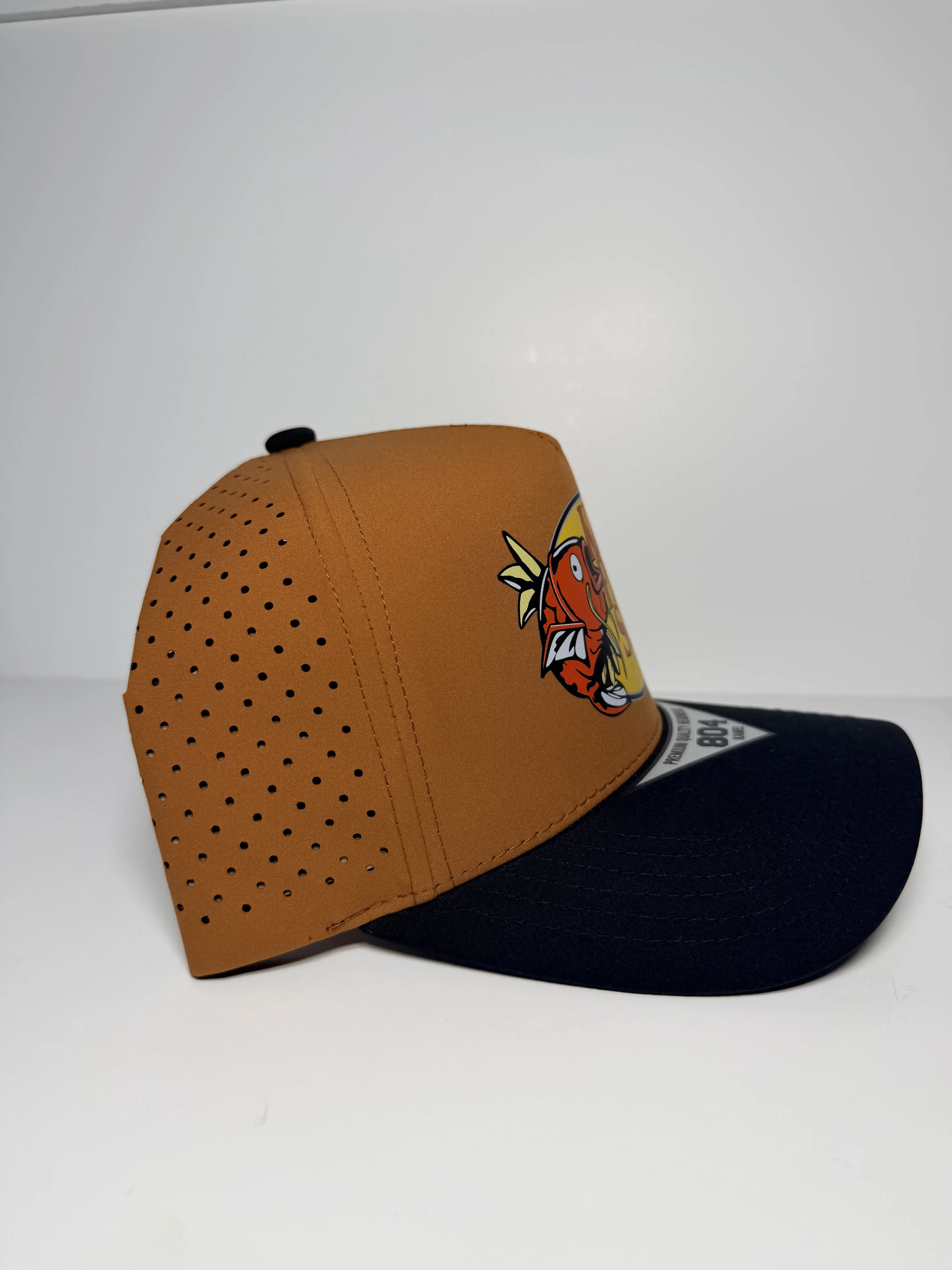Shiny Krp Pro Shp All-New Perforated Sides Baseball Cap - Colorblock Brim, Premium Fitted Snapback Cap, Breathable Mesh Panels, Streetwear Style, Soft Pink, Unisex Trendy Stylish Hat, One Size