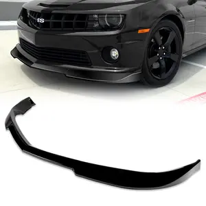 STP-Style Front Bumper Lip Body Kit Spoiler Compatible with 2010 - 2013 Chevy Camaro V6 Model Only Bumper ( Does Not Fit V8 Models )
