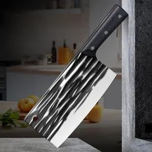 1 Bone Knife, Heavy Axe, Stainless Steel Thickened Blade &Ergonomic Handle, Multifunctional Professional Chef Knifefor Family and Restaurants