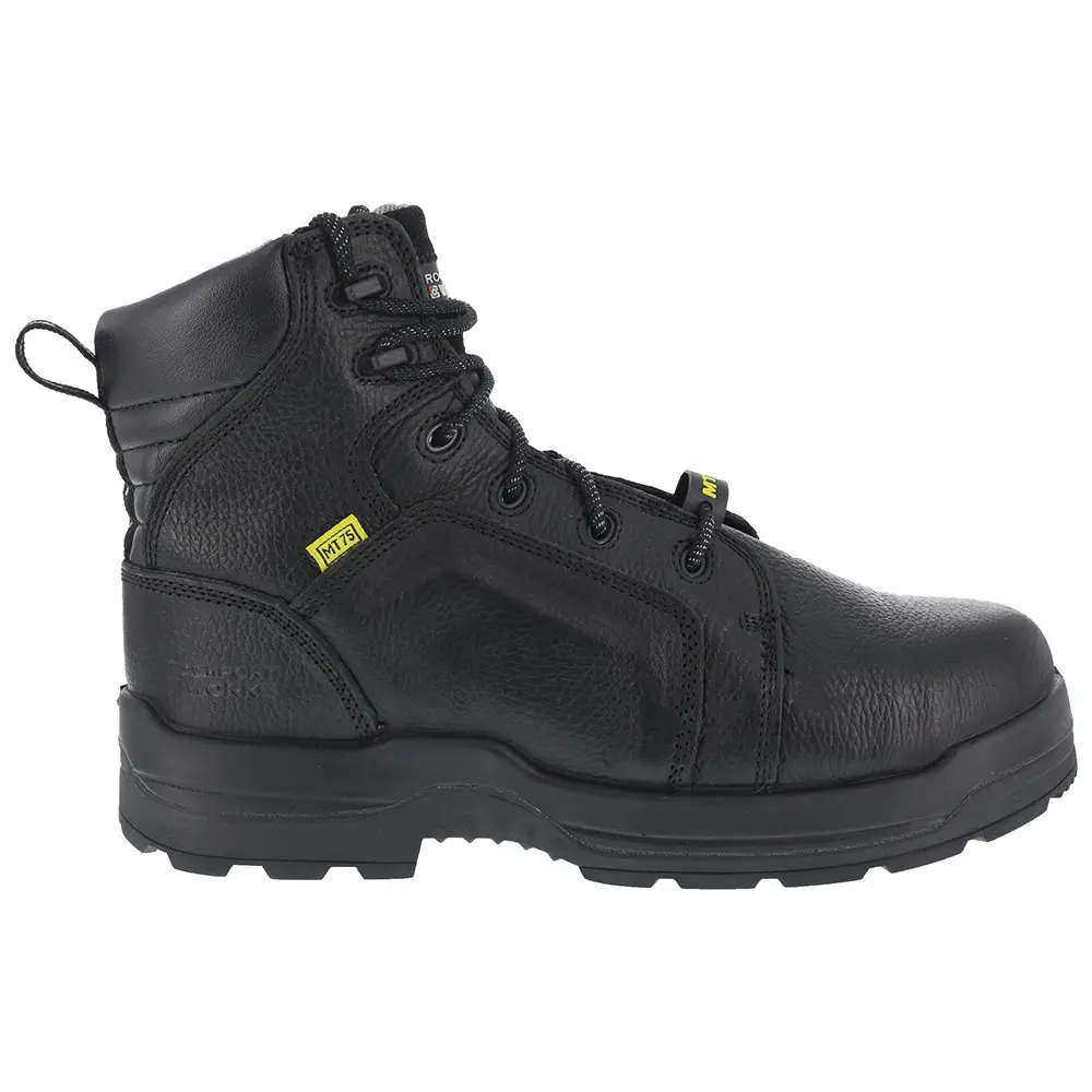 Rockport Womens More Energy 6 Inch Composite Toe  Work/Duty - Black
