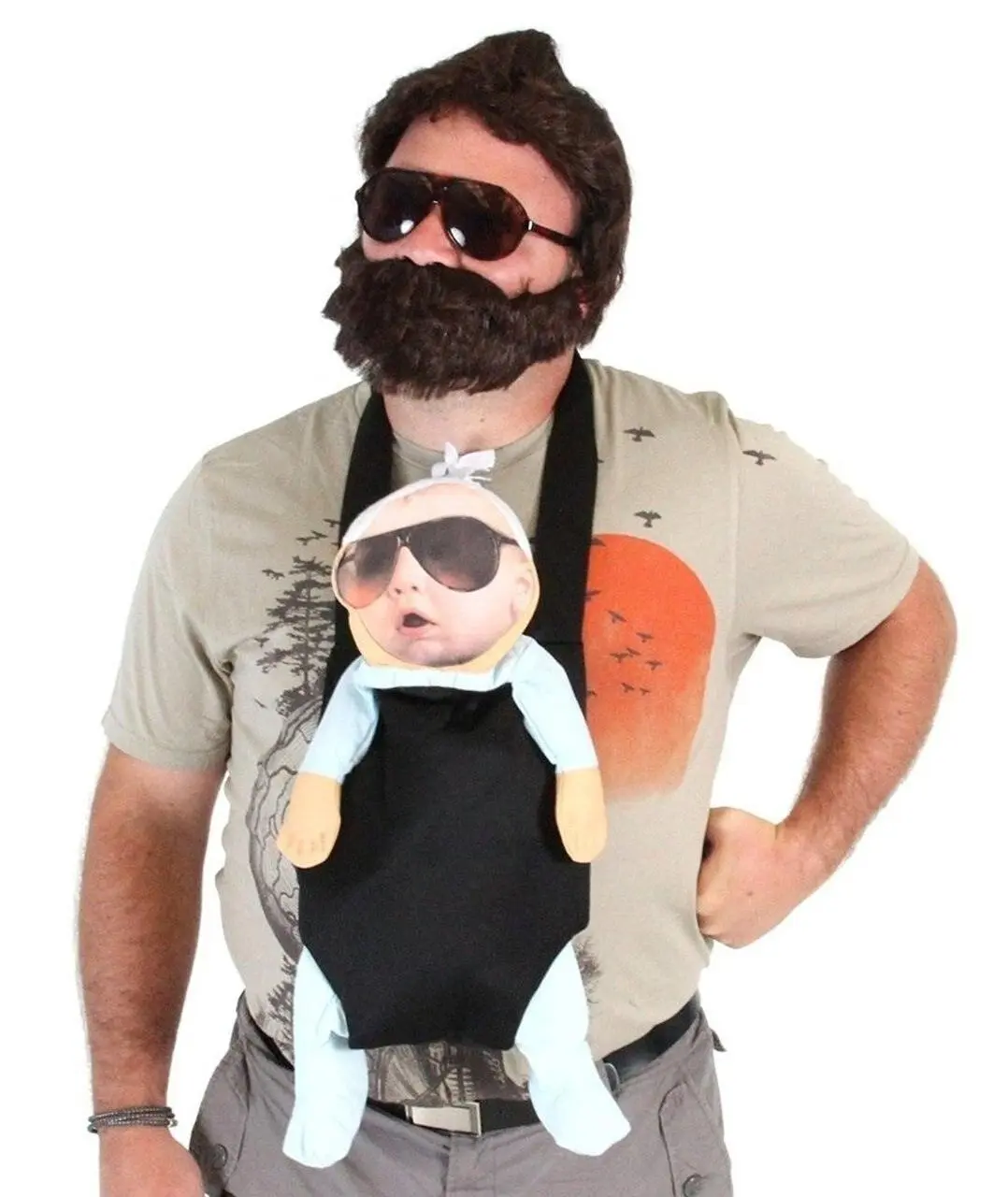 The Hangover Alan Carlos DELUXE Halloween Cosplay Costume Kit