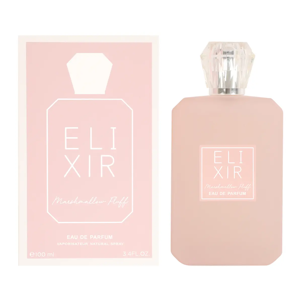 Elixir Marshmallow Fluff Spray Perfume Eau de Parfum for Women - 100ml/3.4fl.oz.