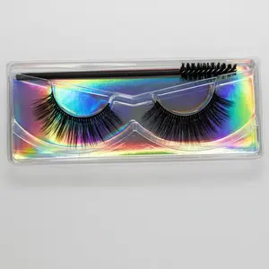 Labo Glam Main Character 25mm Fluffy Faux Mink Lashes | Soft Glam Volume Strip Lashes Reusable