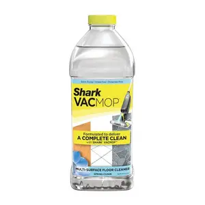 Shark VACMOP 2 Multi-Surface Floor Cleaner Refill Bottle, Specifically Formulated for Shark VACMOP Vacuum Mop, Cleans Hardwood, Stone, Laminate, Tile and Vinyl, Fast-Drying and Streak-Free, Spring Clean Scent, Quick and Effective on Tough Stains