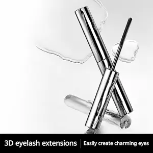 3D three-dimensional extension mascara waterproof, long-lasting, curling, no smudging, natural and long-lasting shaping steel tube eyelash primer cosmetics