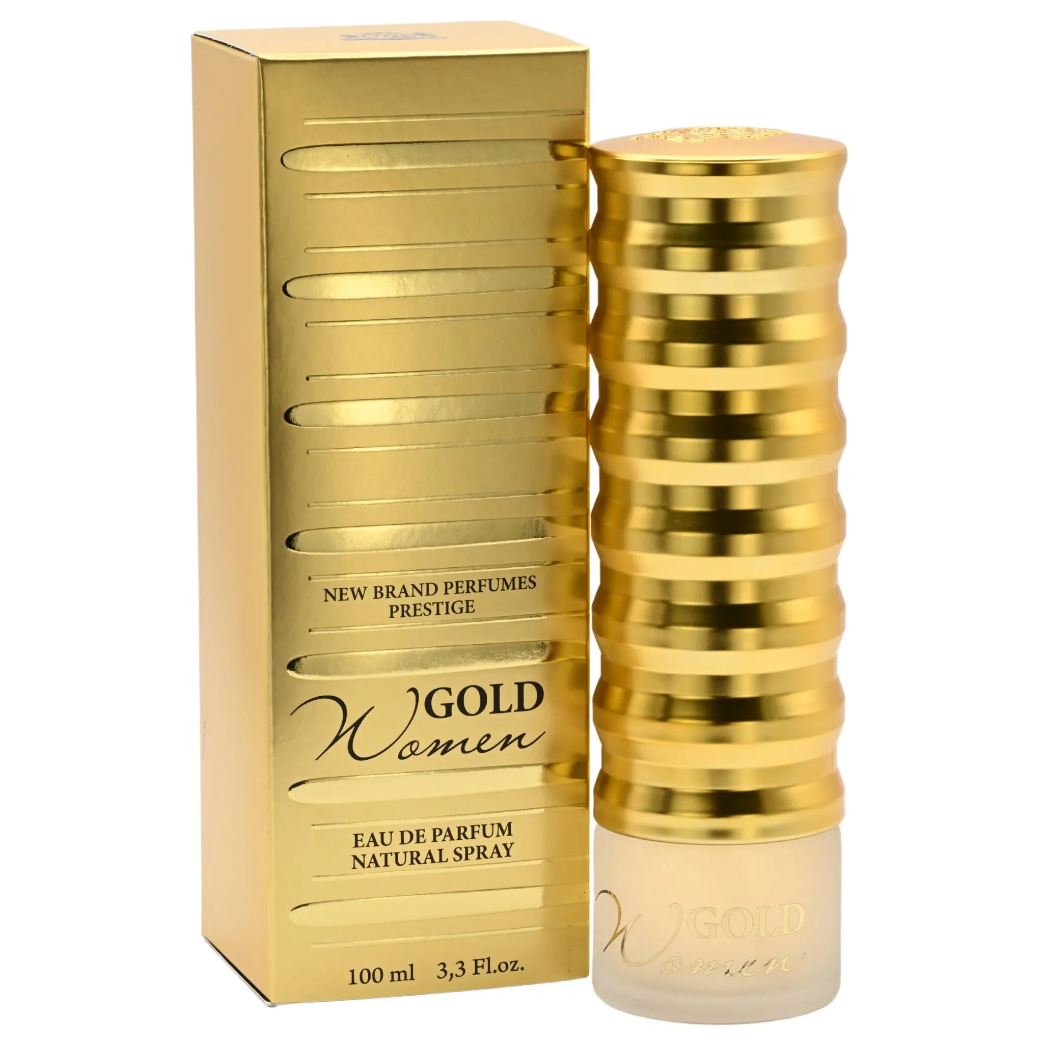 NEW Brand Prestige Gold Women's EDP Spray Fragrance - 3.3oz (3.4oz Option), Moderate Scent, Work-Ready, Casual, Boxed, New In Box, Casual Women's Fragrance, Boxed Women's Fragrance