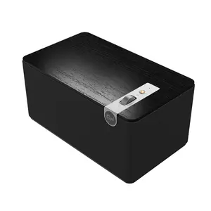 Klipsch The Three Plus Premium Bluetooth Speaker System, Turntable Ready with Phono/RCA Inputs, Bluetooth 5.3 with Up to 40 ft. of Distance, Matte Black