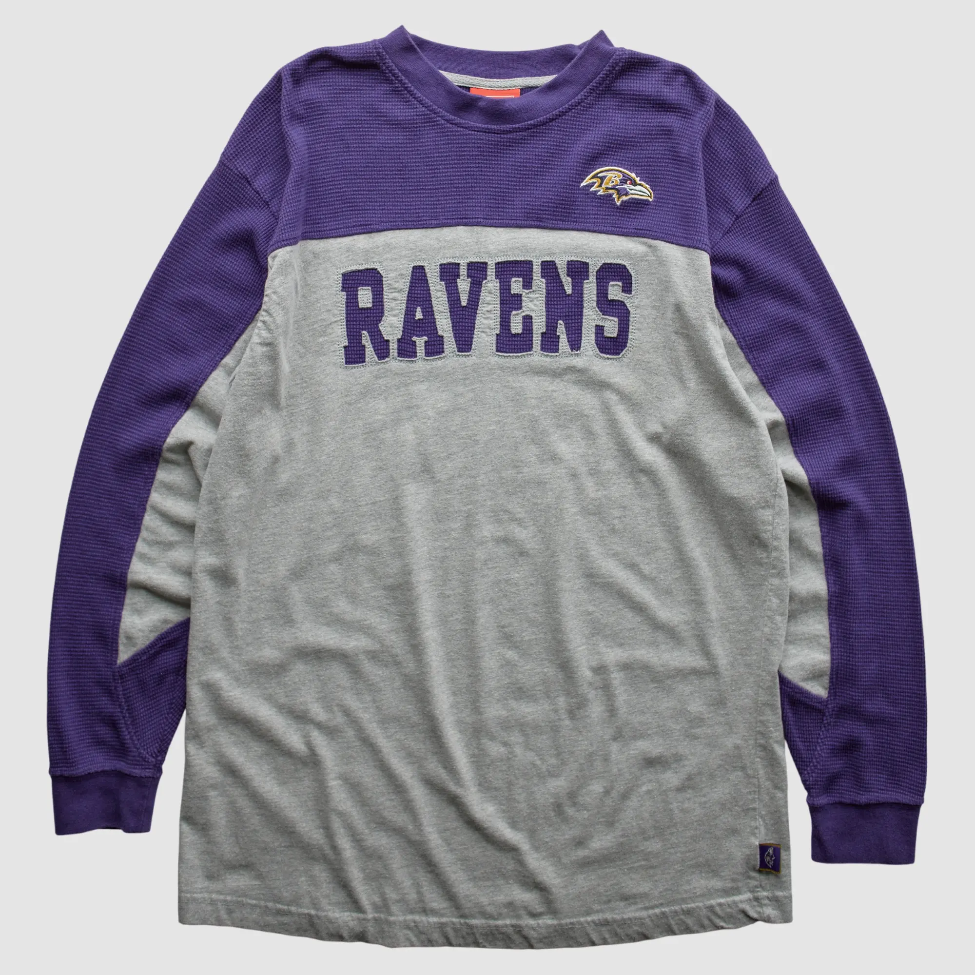 Baltimore Ravens 2000s Pullover Sweatshirt - Gray - M