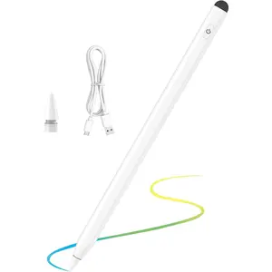Pencil for  iPad 2018-2025,  Charge Stylus Pen for iPad 11th/10th/9th, Palm Rejection, Tilt Sensitivity, Compatible with iPad A16/10/9/8/7/6, Pro M4/13/12.9"/11", Air M3/M2/5/4/3, Mini 7/6/5
