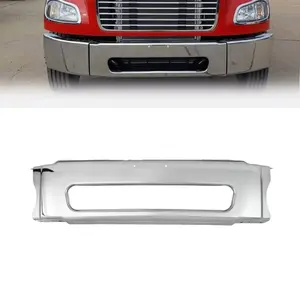 TORQUE Center Bumper Steel Chrome Replacement for 2003-2024 Freightliner M2 106 112 Business Class Trucks (TRB371400C)
