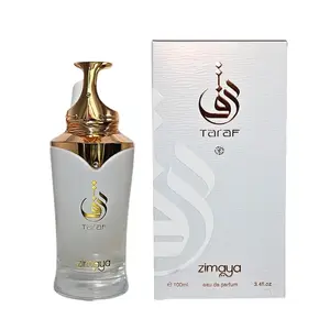 Afnan Zimaya Taraf Eau de Parfum Spray 3.4FL.OZ for Women - Aromatic Fresh Spicy Tropical Floral Citrus Musk Aquatic Notes