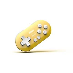 8Bitdo Zero 2 Bluetooth Wireless Gamepad Keychain Sized Mini Controller - Yellow