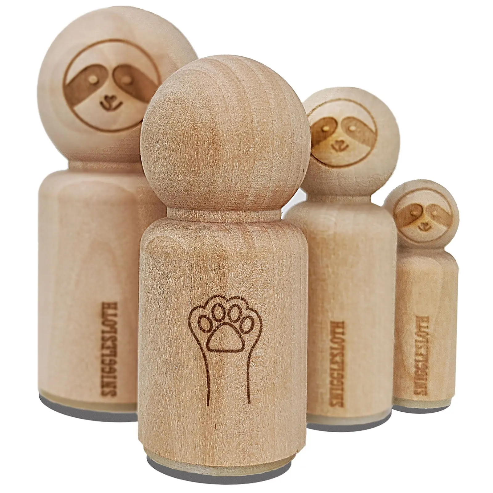 Cute Cat Paw Rubber Stamp for Stamping Crafting Planners