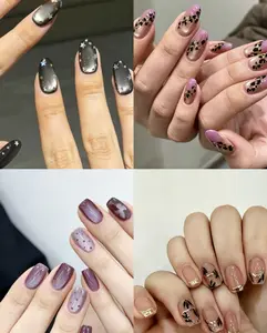 Ava(5473)gc.12~110sets Handmade Pressonnails,Choose size and length,Surprise Styles