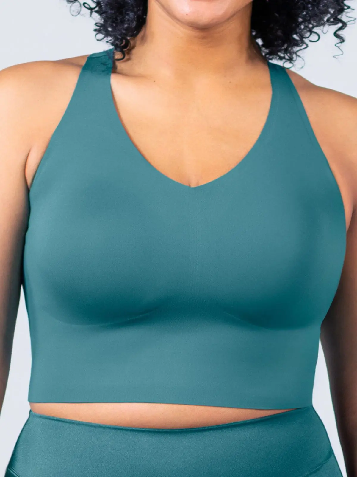 Boss Longline Bra - Focused Teal, Fashion Bra, Underwear For Women