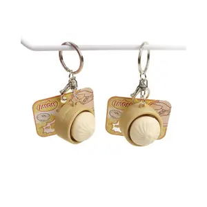 Squishy Xiao Long Bao Keychain Fidget Toy - Simulated Soup Dumpling Press Bubble Sensory Toy for Stress Relief, Office Desk Fidget, Kids Adults Anxiety Relief, Party Favors & Gift for Children's Day BeyBattle Set with Launchers Doll Ball Joints and Hand