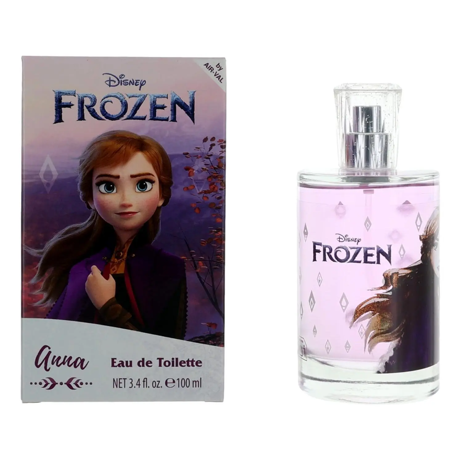 Disney Frozen 2 Anna Eau de Toilette - 100ml Perfume for Kids, 100 ml Bottle Liquid Fragrance for Beloved Movie Fans, 3.4 fl oz Women's Fragrance Beauty Product