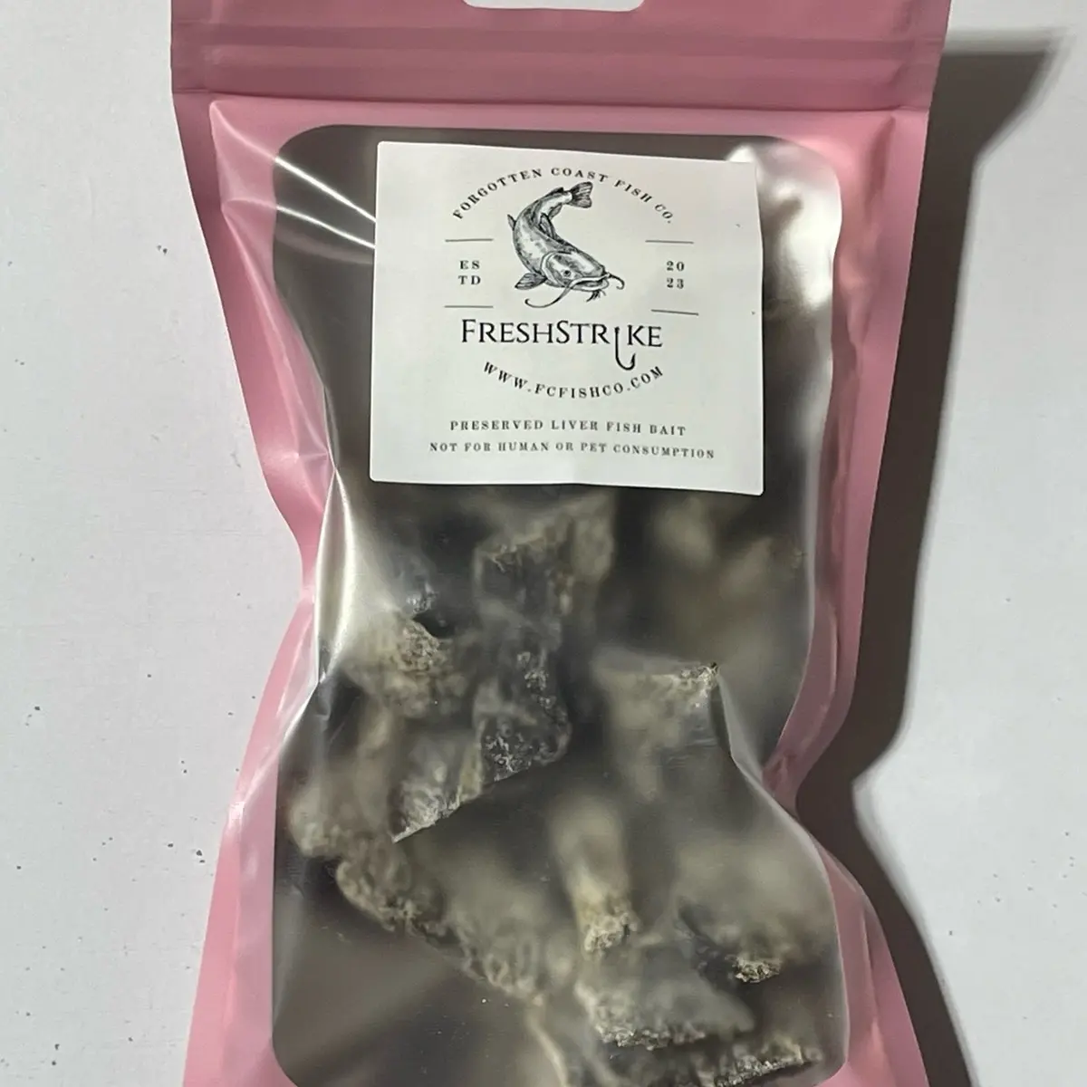 FreshStrike Beef Liver Pieces (15 pre-cut pieces)