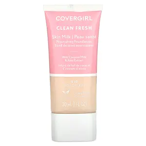 Covergirl Clean Fresh, Skin Milk Nourishing Foundation, 510 Porcelain, 1 fl oz (30 ml)