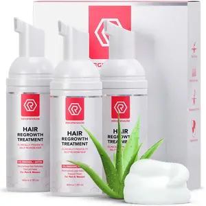Regenivade Hair Growth Foam Minoxidil 5% (3 Month Supply) - 4x Action Hair Regrowth