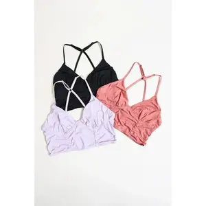 Plus Size Ruched Bralette